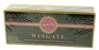 Wingate Menthol Flavored King Size Cigarette Tubes (200ct Box - 5 Cartons)