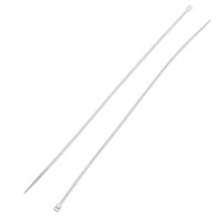 Uxcell Self Locking Electric Wire Cable Zip Ties,3mm x 200mm, 500 Pcs