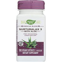 Nature's Way Nurturalax 3 with Aloe 100 Vegetarian Capsules
