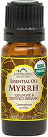 US Organic 100% Pure Myrrh (Commiphora myrrha) Essential Oil - Directly sourced from The Horn of Africa - USDA Certified Organic - Use Topically or in Diffuser - Suitable for All Skin Types (10 ml)