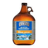 Sovereign Silver® Bio-Active Silver Hydrosol™ for Immune Support* - 1 Gallon – The Ultimate Refinement of Colloidal Silver - Safe*, Pure and Effective* - Premium Silver Supplement - Family Size