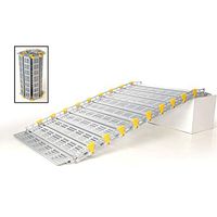 Roll-A-Ramp HD 48" Wide Roll Up Wheelchair Ramp, 1500 lbs Capacity (3' Foot)