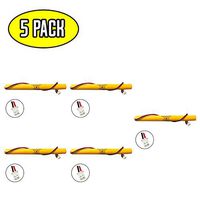 (5 Pack) Lithonia Exell EBE-4 3.6v 600mah Ni-CD AA 3.6v 800mah Atlight 24-4009 GP3600GR OSA191 NiCad Exit Sign Emergency Light Battery Pack Replacement