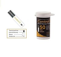 CONTROL D Blood Glucose Test Strips - 50 Count