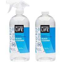 Better Life Natural Streak Free Glass Cleaner, 32 Ounces (Pack of 2), 24425