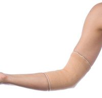 Body Sport Slip On Elbow Compression Sleeve, X-Large