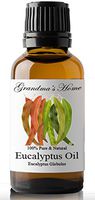 Grandma's Home Essential Oils - 100% Pure Therapeutic Grade (Eucalyptus, 30 mL)