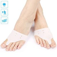 Orthopedic Bunion Corrector, Bunion Splints, Comfortable Silicone Toe Separator, Suitable for Plantar Fasciitis, Hallux Valgus, Overlapping Toes, 2pcs Available Day and Night