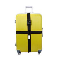 donfohy Travel longer tied me with luggage belt tied cross silicone packing tape tied with reinforcement travel