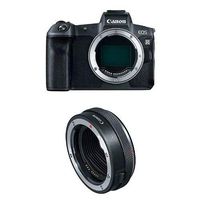 Canon EOS R Mirrorless Digital Camera (Body Only) and Mount Adapter, Black