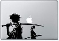 Samurai Champloo Anime MacBook Vinyl Decal Laptop Skin Sticker