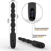 AIWOT-ZDQ 7 Vibranting Silicone Ànâl Pull Beads Powerful Àmâl Clitôrial Stimulatiôn Toys for Women Skin-Friendly Electric Silicone Àmâl Plug Ànâles Trainer Mâssagér