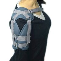 UUK Shoulder Belt Support Arm Sling for Stroke Hemiplegia Subluxation Adjustable Right Left Single Pads Dislocation Recovery Rehabilitation Straps Shoulder Brace