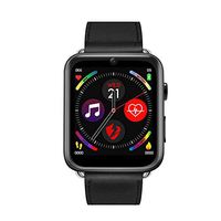 Straps for The LEMFO LEM10 Smart Watch Multi Colors Bands (Black Leather)