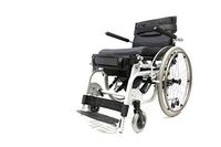 Karman Lightweight Power Standing Wheelchair Seat, Arctic Silver, 18 Inch