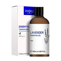 HiQiLi Essential Oils 100% Pure Therapeutic Aromatherapy Oils with Glass Dropper for Diffuser, Spa, Aromatherapy, Body & Hair Care (Lavender)