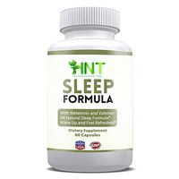 Sleep Formula Aid with Melatonin and Valerian.All Natural Sleep Formula, Wake Up and Feel Refreshed,Relieves Insomnia Fast!.