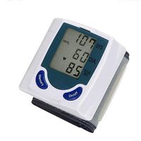 ADOSOUL Blood Pressure Monitor for Wrist to Monitor Pulse, Heartbeat and Blood Pressure - Wrist Cuff Full Automatic - FDA Approved - Large Display