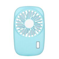 Camera Mini Handheld Personal Fan Rechargeable,USB Portable Adjustable Rechargeable USB Fans Travel Cooler with 2 Speed(Blue)