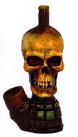 The Skull Smoking Collectible Novelty Tobacco Pipe