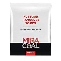 Miracoal Hangover Prevention with Organic Activated Coconut Charcoal | Detox and Relief Sample for Alcohol Recovery | A Gluten Free Dietary Supplement with Electrolytes | for Travel (Pack of 3)