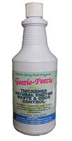 Charest Company Geezie-Peezie Thickened Natural Enzyme Waste & Odor Control Drain Cleaner & Deodorizer [Digestive Process liquefies Organic Waste and eliminates The Odors They Cause] 12 Quart Case