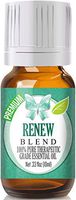 Renew Essential Oil Blend - 100% Pure Therapeutic Grade Renew Blend Oil - 10ml