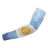 Sincerity First Vintage Argentina Flag UV Protection Cooling Arm Sleeves for Sports Cycling Men Women