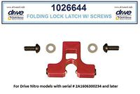 Folding Locking Latch for Drive RTL10266 Rollator Walker - (Fits Serial # 2A1606300234 and Later)