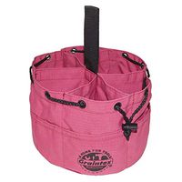 Graintex GB2895 Grab Bag Purple Color Rip-stop Canvas 18 Pockets Drawstring Closure