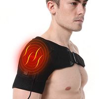 Heated Shoulder Wrap Brace for Men and Women - Shoulder Support for Rotator Cuff, Frozen Shoulder, AC Joint Pain, Dislocation Sprains, Bursitis Muscles Pain Relief