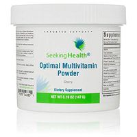 Seeking Health | Optimal Multivitamin Powder | 30 Servings | Vegetarian | Natural Cherry Flavor | Provides Potent Bio-available Nutrients for Immunity, Digestion, Energy, Antioxidant Support
