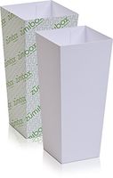 Zumibox DIY Customizable Matte White Popcorn Box