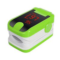 Finger Tip Pulse Oxi-Meter Heart Rate Monitor Blood Measure, LED Display & Automatic & Adjustable