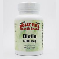 Holly Hill Health Foods, Biotin, 60 Capsules