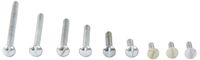 Gardner Bender SK-832WP Electricians Screw Kit, 8-32 Round Head Wall Plate Screws, 1/2-2 in., White, Ivory & Almond