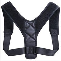 Adjustable Humpback Spine Posture Corrector Protection Shoulder Therapy Belt,Simple Type,Size L 37-45 inch