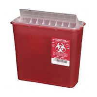 Plasti-products Sharps Container - 5 Quart - Model PLA 141020 - Each