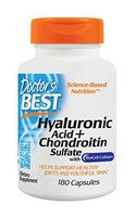 Doctor's Best Best Hyaluronic Acid with Chondroitin Sulfate Capsules, 180 Count