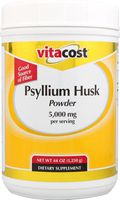 Vitacost Psyllium Husk Powder - 5,000 mg per Serving - 44 oz (1,250 g)