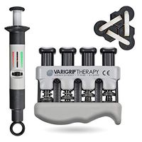 VariGrip Therapy, UNO, Adjustable Resistance, X-Heavy, XX-Heavy FiddLink dexterity tool. Finger Strengthener, finger exerciser, hand exerciser, grip strengthener, thumb exerciser, fidget (VGU-VGXH-FL)