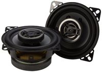 Crunch CS4CX 4-Inch Full-Range Coaxial Car Speakers, Black