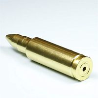 Hlake Smoking Tube Fashion Aluminum Alloy Gold Bullet-Type Pipe Tobacco Tube Portable Tube Special Design Length 3.5 Inches (90MM) (Color : Gold)