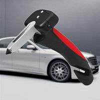 H&W Car Assistant Handle, Portable Safety Hammer, Three in one Disabled car Handle with Window Breaker, Safety Belt Cutter, car Standing Assistant for The Elderly and The Injured