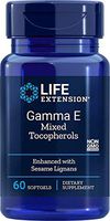 Life Extension Gamma E Tocopherol with Sesame Lignans Softgels, 60 Count