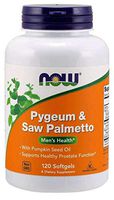 Now Foods: Pygeum & Saw Palmetto Extract, 120 sgels (2 pack)