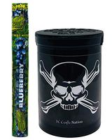 Herb Airtight Container Fresh Kettle with Cyclones Blueberry Hemp Cones 1 Count DC Crafts Nation- Jolly Roger