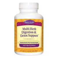 Nature's Secret Multi Herb Digestion & Detox Support - Promotes Healthy Digestive Function, Rejuvenation & Powerful Cleansing with Alfalfa, Dandelion, Fennel, Green Tea & More - 275 Tablets