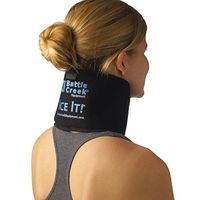 Cold & Hot Therapy System Ice Pack Wrap - Ice It!® MaxCOMFORT™ (Neck/Jaw/Sinus Design; 4 ½” x 10”) - from Battle Creek Equipment, Hot & Cold Therapy Items Since 1931!