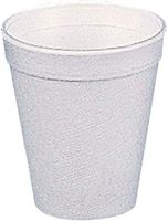 Dart Drink Foam Cups, Eight Ounces, White, 40 Bags of 25 Per Carton